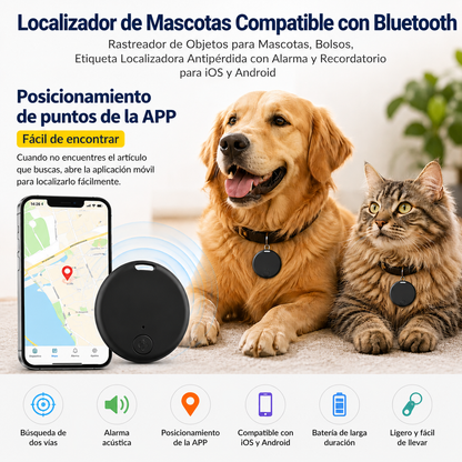 Localizador de mascotas por Bluetooth